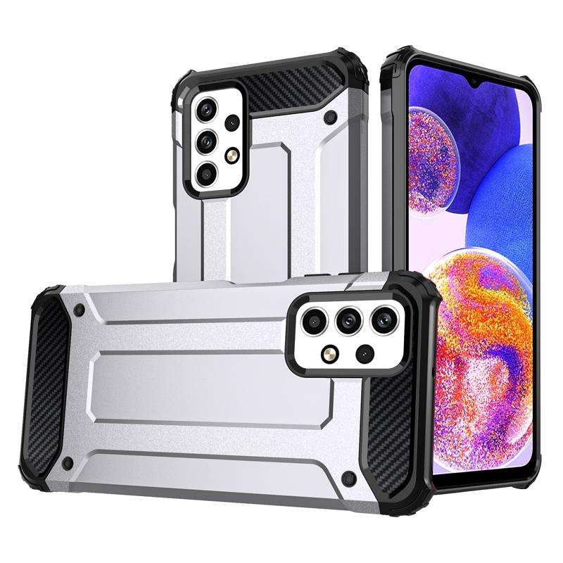 For Samsung Galaxy A23 Magic Armor TPU + PC Phone Case(Silver)