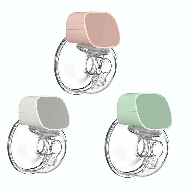 Wearable Automatic Breast Pump Massage Hands-free Invisible Wireless Large Suction Breast Pump S9...