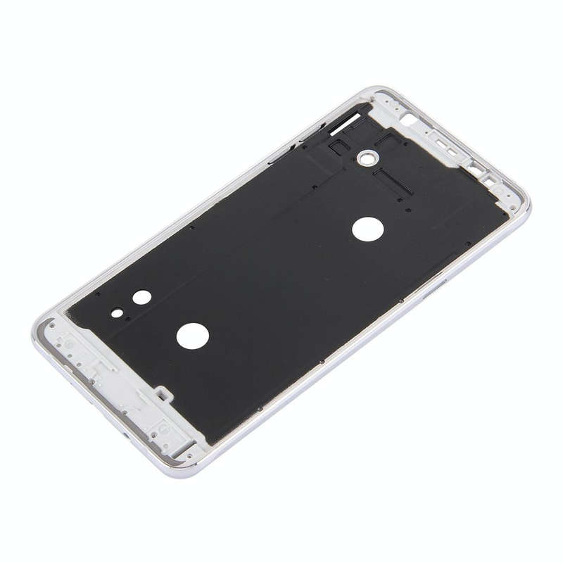 For Galaxy J7 (2016) / J710 Front Housing LCD Frame Bezel Plate (Silver)