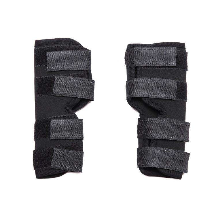 Pet Knee Pads Dog Leg Guards Pet Protective Gear Surgery Injury Sheath, Size: L(HJ01 Classic Black)