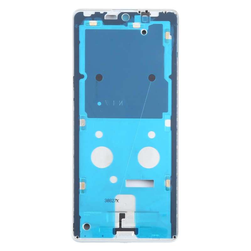 For Xiaomi Redmi Note 13 5G Original Front Housing LCD Frame Bezel Plate (White)