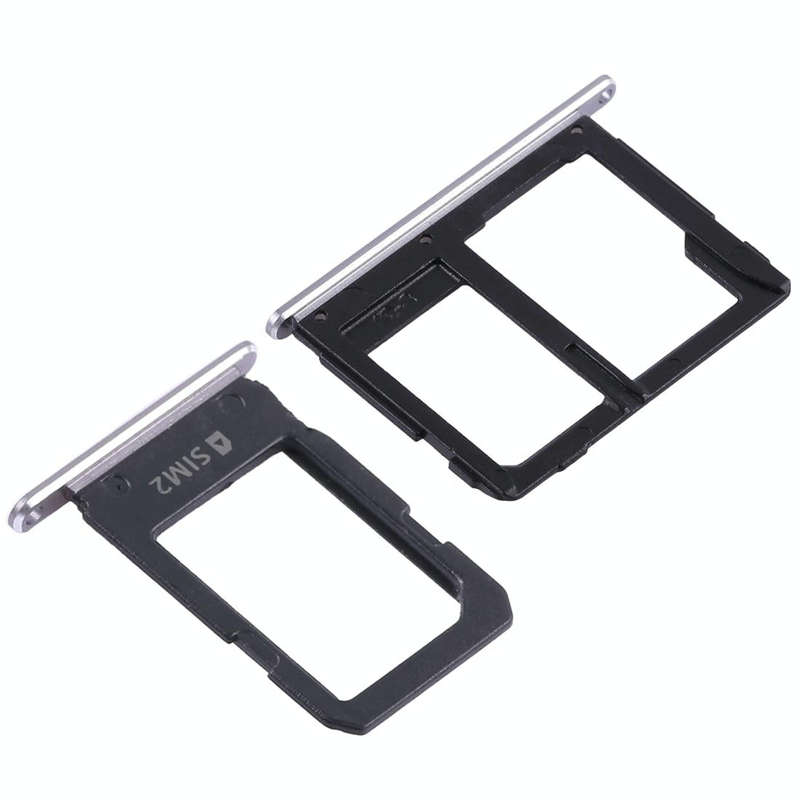 For Galaxy A5108 / A7108 2 SIM Card Tray + Micro SD Card Tray (Grey)