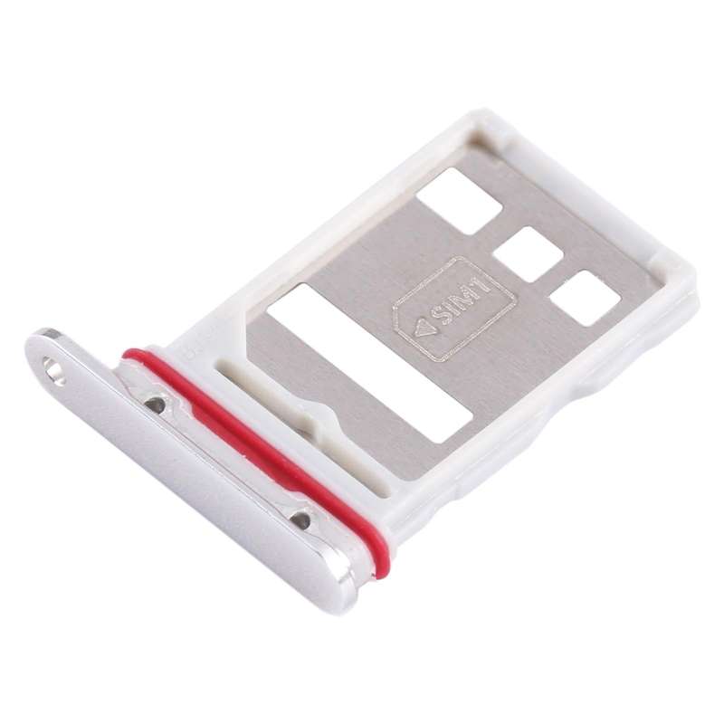 For Huawei Mate 50 Pro SIM Card Tray (Silver)