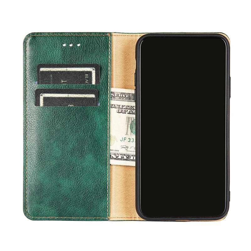 For Samsung Galaxy A10 PU + TPU Gloss Oil Solid Color Magnetic Horizontal Flip Leather Case with ...