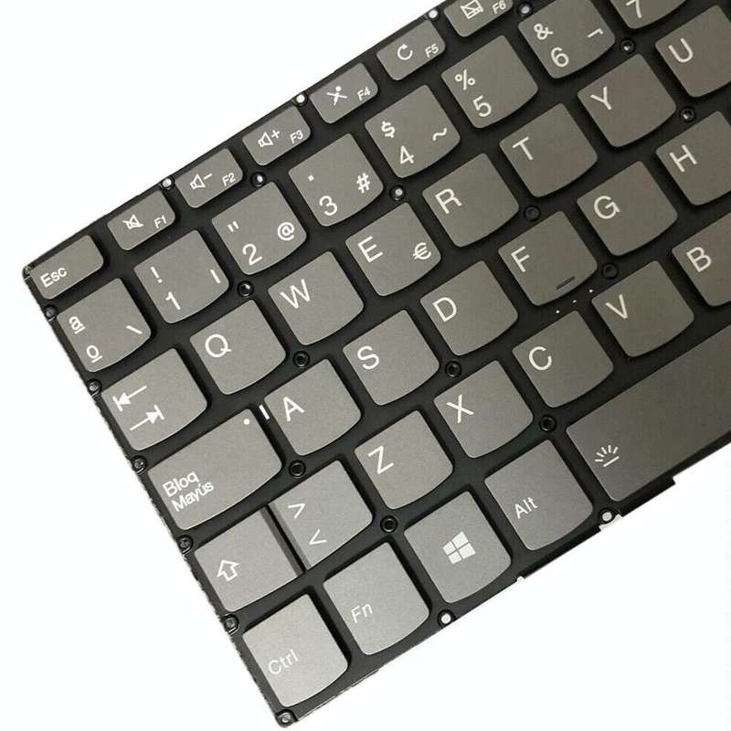For Lenovo IdeaPad 320-15ABR / 320-15AST Spanish Version Backlight Laptop Keyboard with Power But...