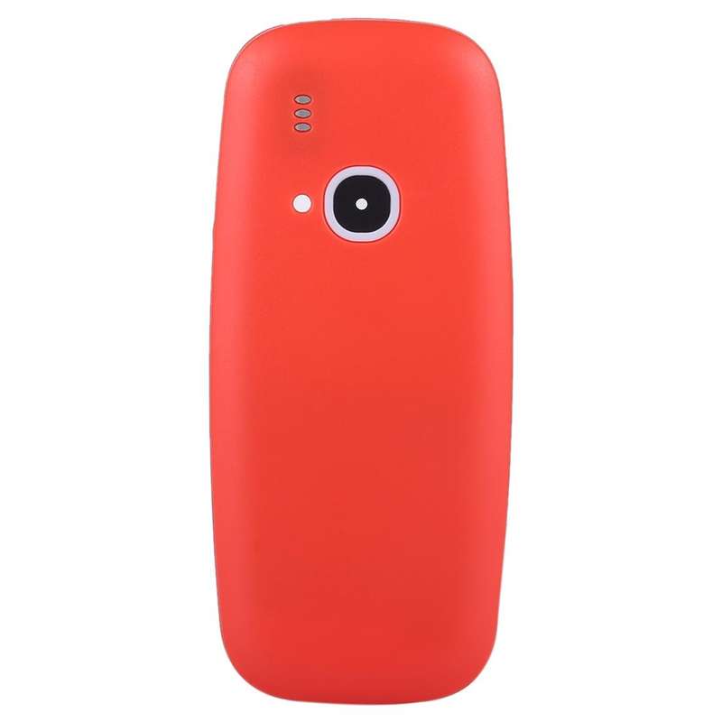 Full Assembly Housing Cover with Keyboard for Nokia 3310(Red)