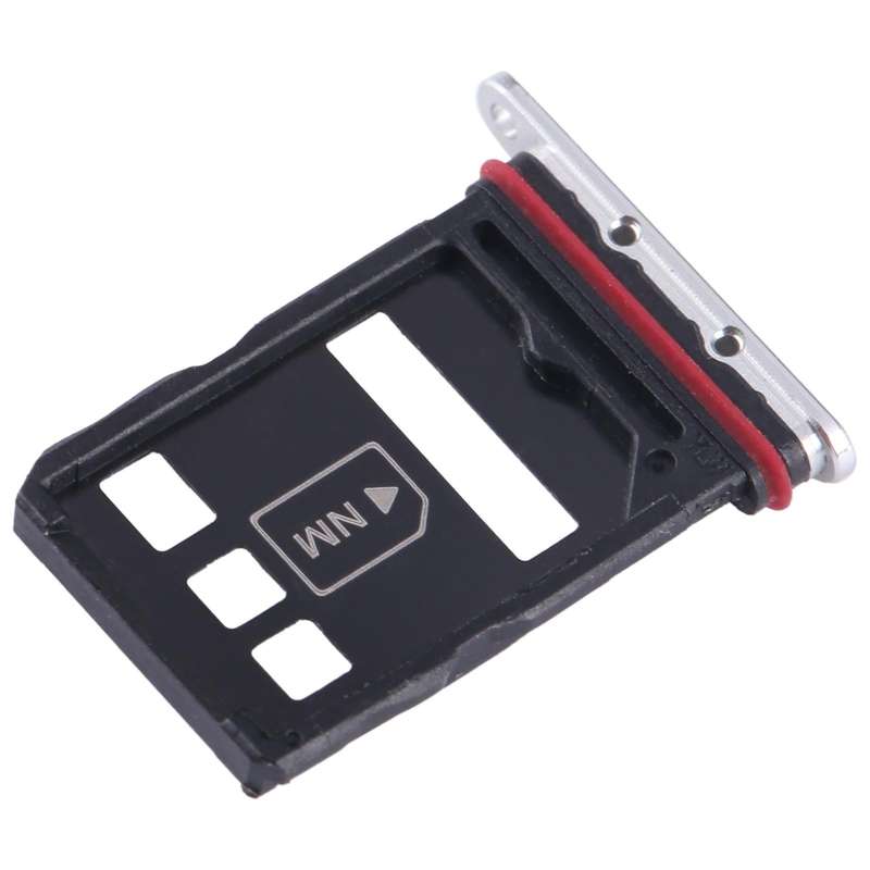 For Huawei P50E SIM + NM Card Tray (Silver)