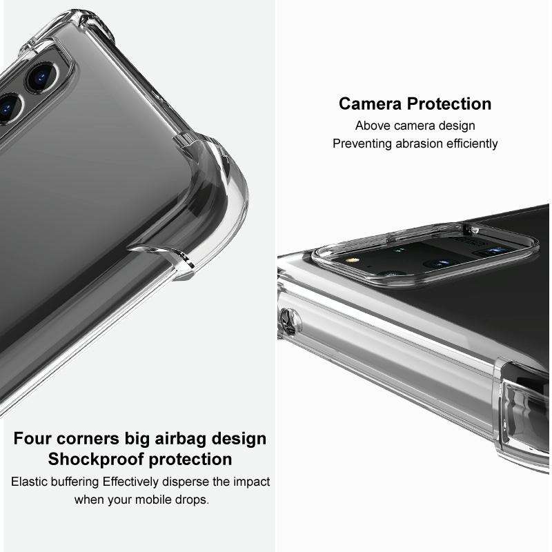 For OPPO Reno10 Pro+ 5G imak Shockproof Airbag TPU Phone Case(Transparent)