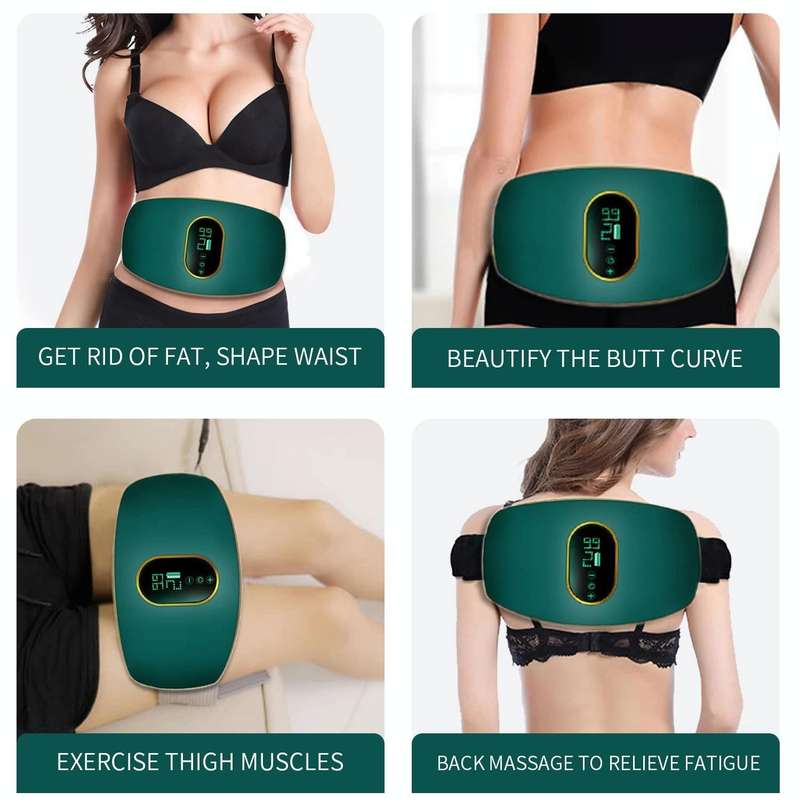 Magnet Massage Belt Abdominal Vibration Fat Removal Machine, Spec: Rechargeable