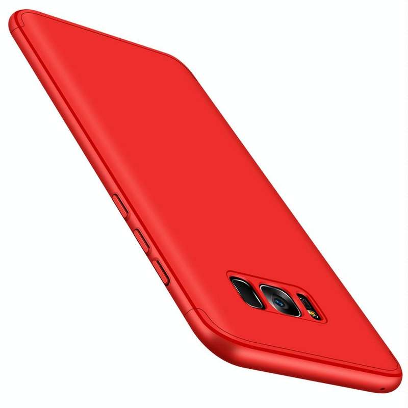 GKK for Galaxy S8 PC Three - paragraph Shield 360 Degrees Full Coverage Protective Case Back Cove...