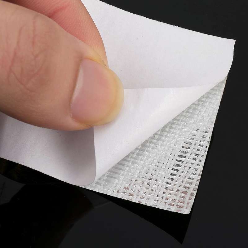 5m Exhaust Wrap Auto Motor Exhaust Heat Shield Aluminum Foil Paper Heat Resistant Wrap