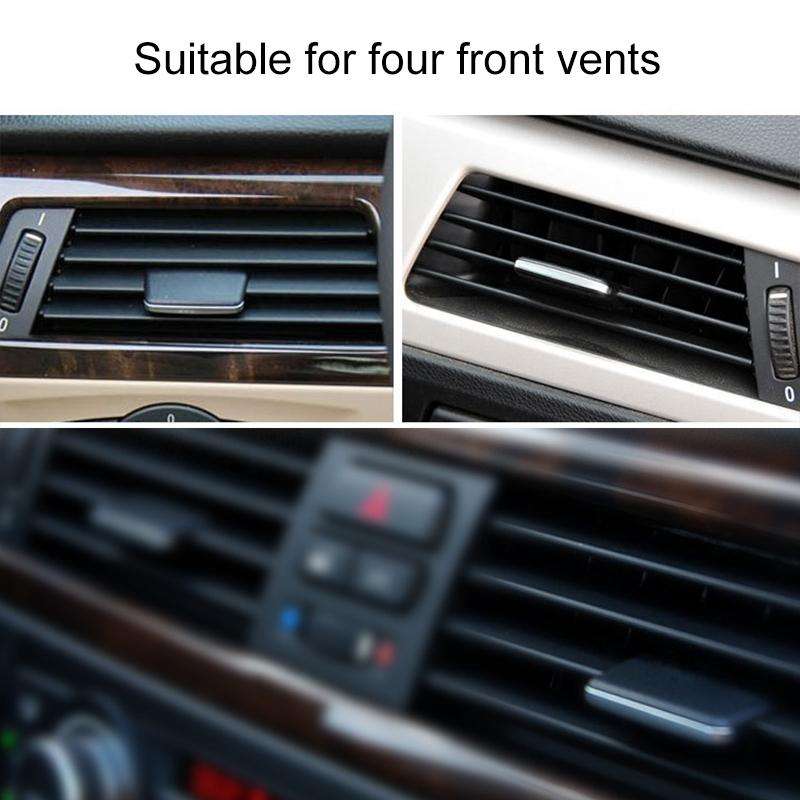 Car Front Air Conditioning Exhaust Switch Paddle Air Conditioning Leaf Clip for BMW 3 Series E90,...