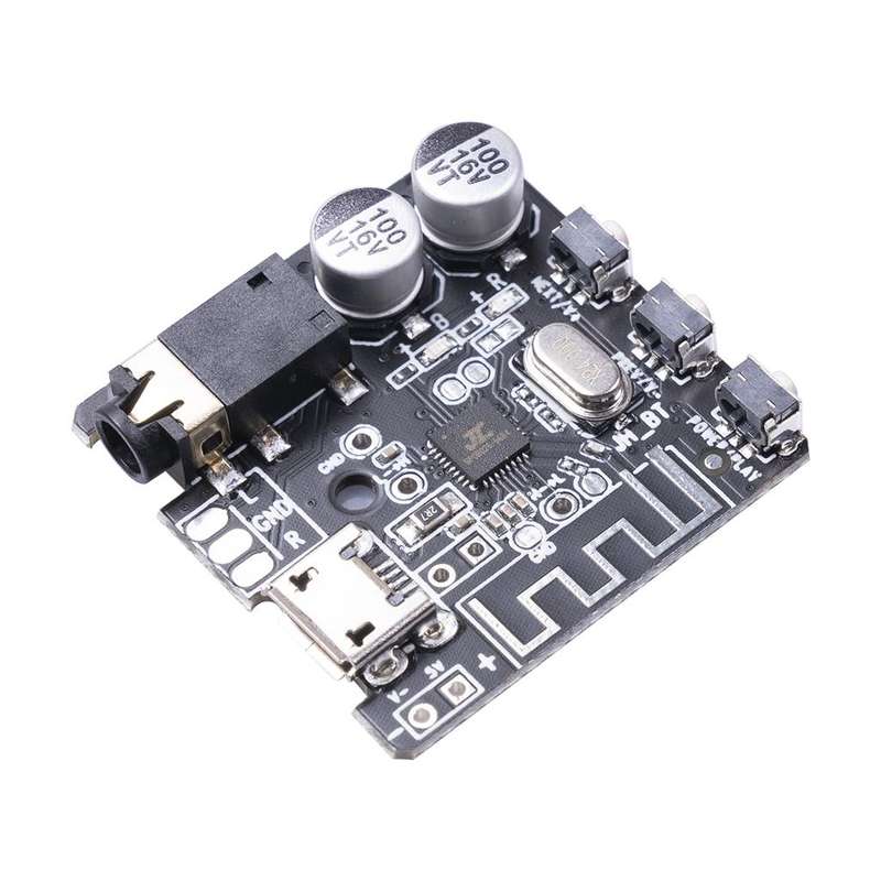 6966 DIY Bluetooth 5.0 Audio Receiver Board Module MP3 Lossless Player Wireless Stereo Music Ampl...
