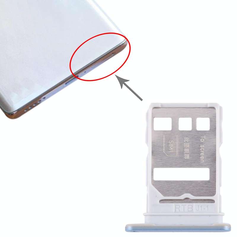 For Honor 90 Pro SIM + SIM Card Tray (Blue)