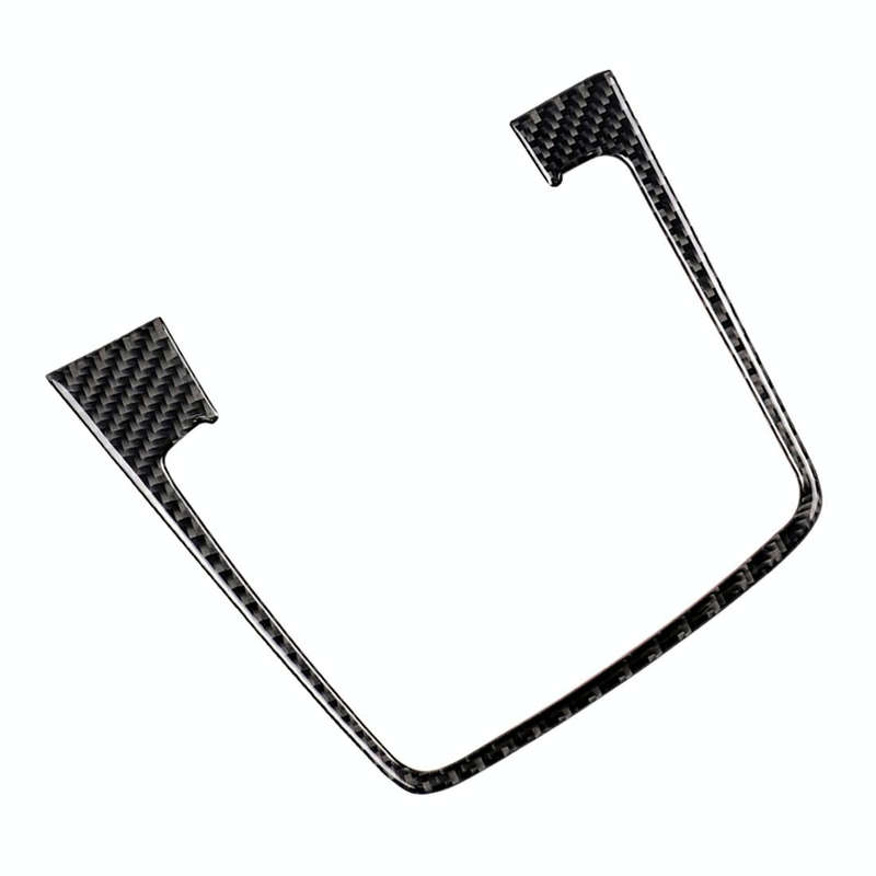 Car Carbon Fiber Gear Position Panel Frame Decorative Sticker for Volkswagen Golf 7 2018-, withou...