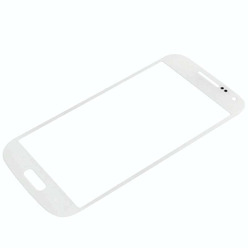 For Samsung Galaxy S IV mini / i9190 10pcs Front Screen Outer Glass Lens (White)