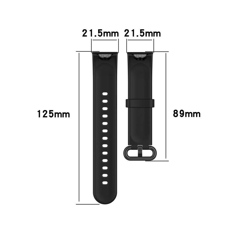 For Xiaomi Watch Mi Watch Lite / Redmi Watch Silicone Sports Watch Band(purple)
