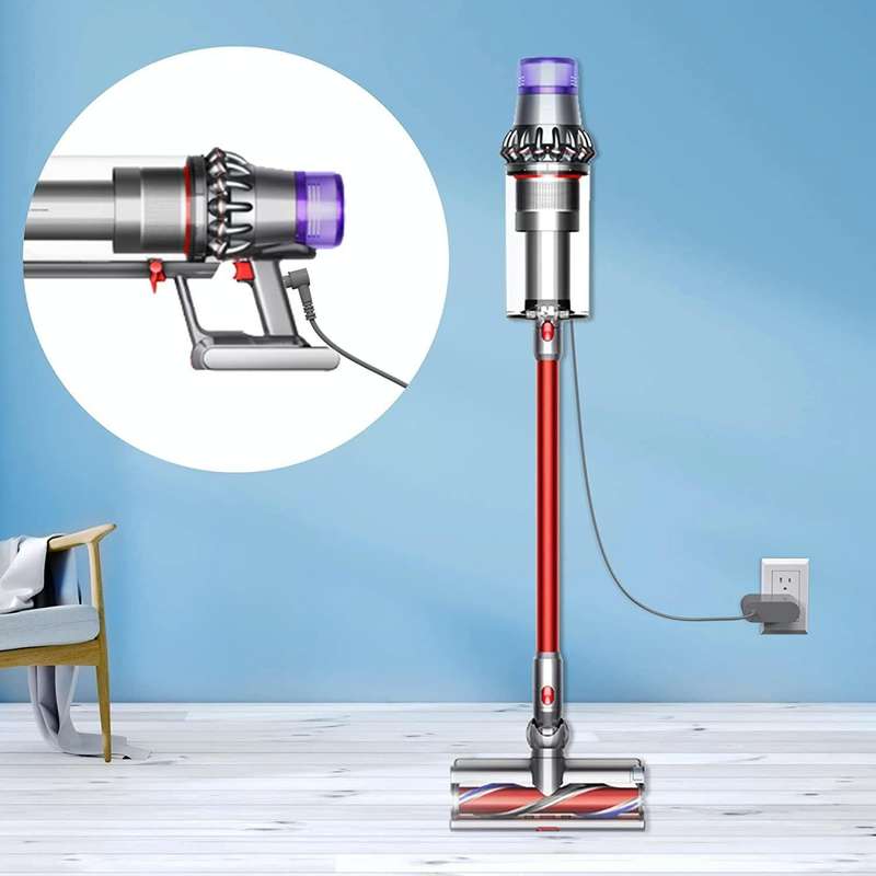For Dyson V10 / V11 / V12 / V15 / SV12 / SV20 Vacuum Cleaner Charger Universal Power Adapter, US ...
