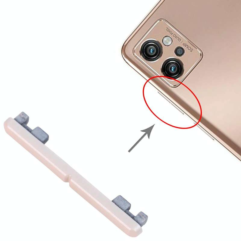 For Motorola Moto G32 Volume Control Button (Gold)