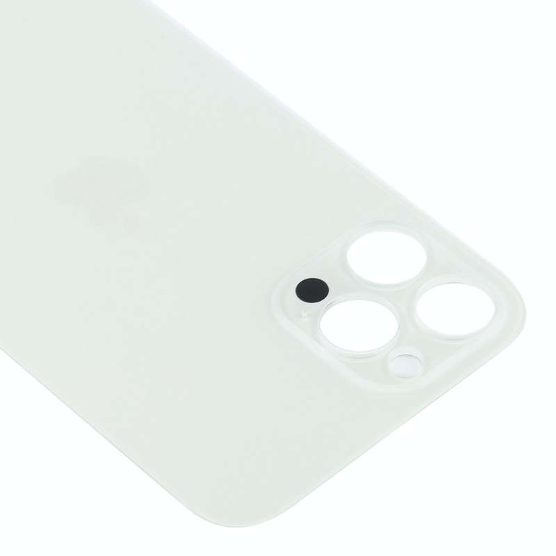 Easy Replacement Big Camera Hole Battery Back Cover for iPhone 12 Pro Max(White)