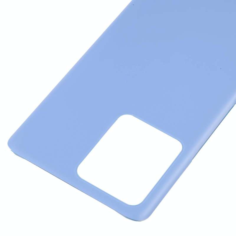 For vivo S12 Pro / V23 Pro V2163A V2132 Glass Battery Back Cover (Blue)