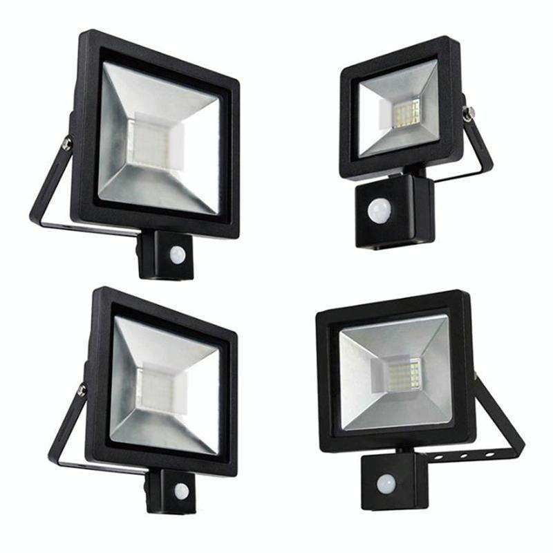 Automatic Security PIR Infrared Motion Sensor Detector Wall Spotlights Switch, Size:12mm(White)
