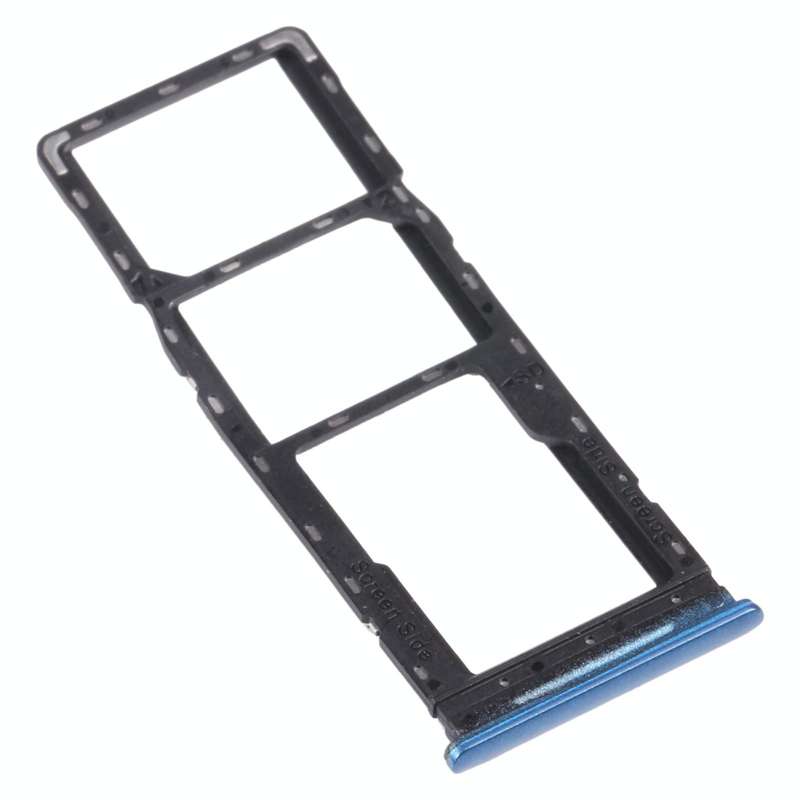 For infinix Hot 10 Play / Smart 5(India) X688C X688B SIM Card Tray + SIM Card Tray + Micro SD Car...