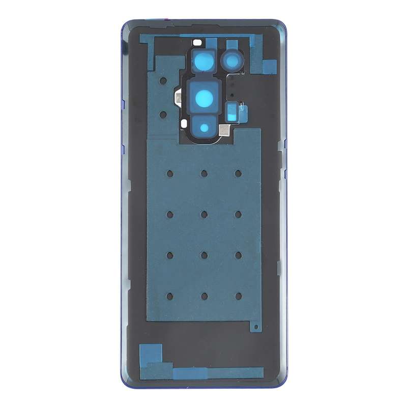 For OnePlus 8 Pro Battery Back Cover with Camera Lens Cover (Blue)
