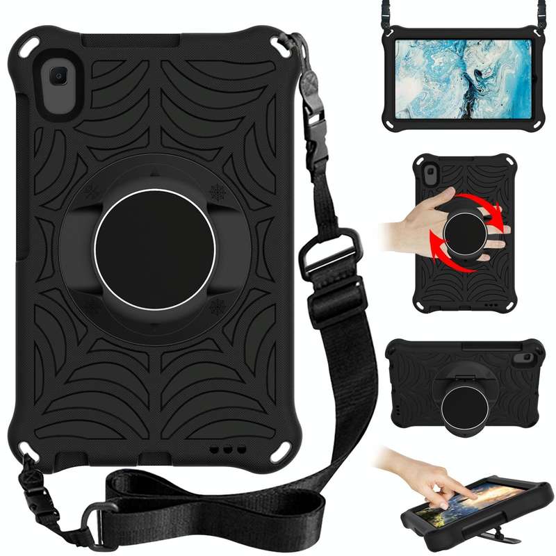 For Lenovo Tab M8 FHD TB-8505F / TB-8705X 8.0 inch Spider King EVA Protective Case with Adjustabl...