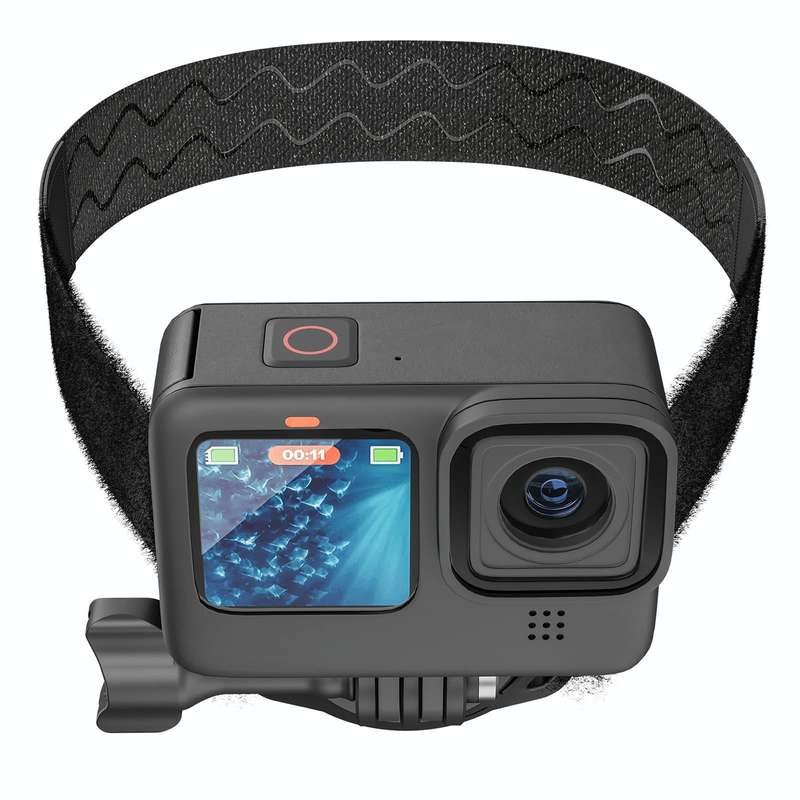 STARTRC Action Camera Magnetic POV View Bracket 2 in 1 Quick Release Headband Wristband
