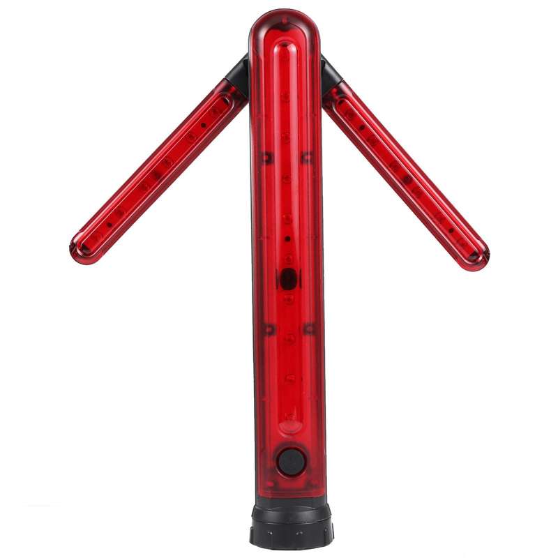JT01 Rechargeable Traffic Safety Arrow Signal Light Warning Light Bar (Red Light)