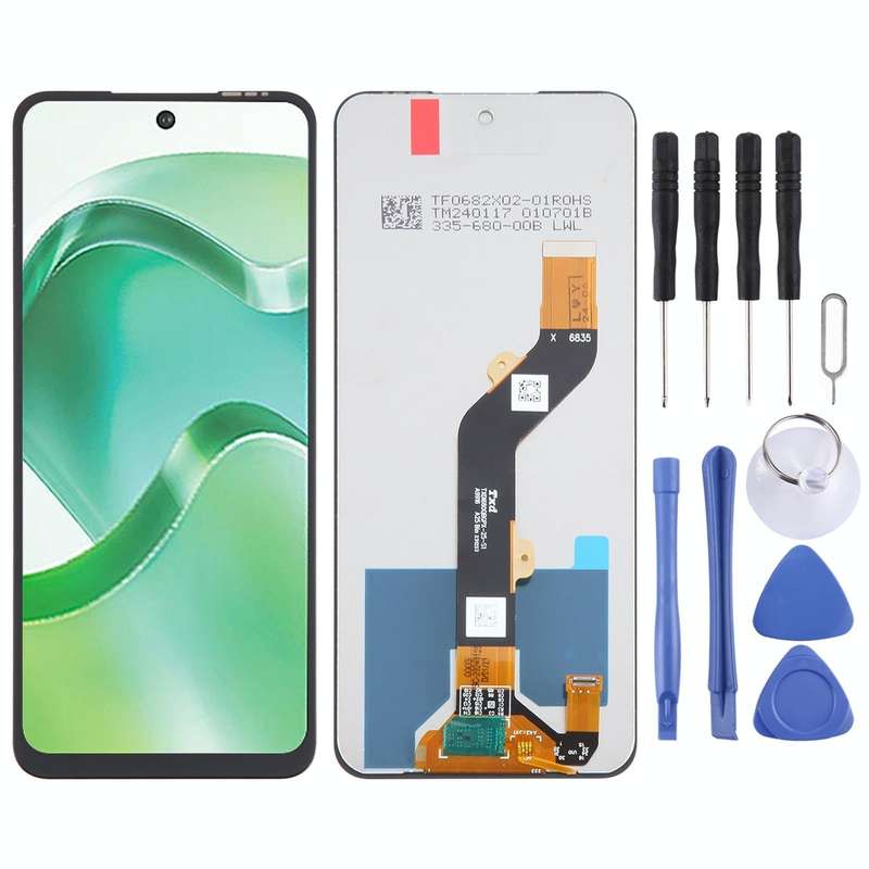 For itel P40+ OEM LCD Screen with Digitizer Full Assembly