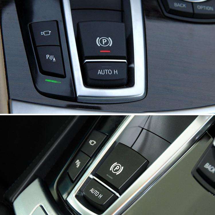 Auto Parking Switch Cover Replacement Handbrake P Key Button 61316822518 for BMW 5 / 6 Series 200...