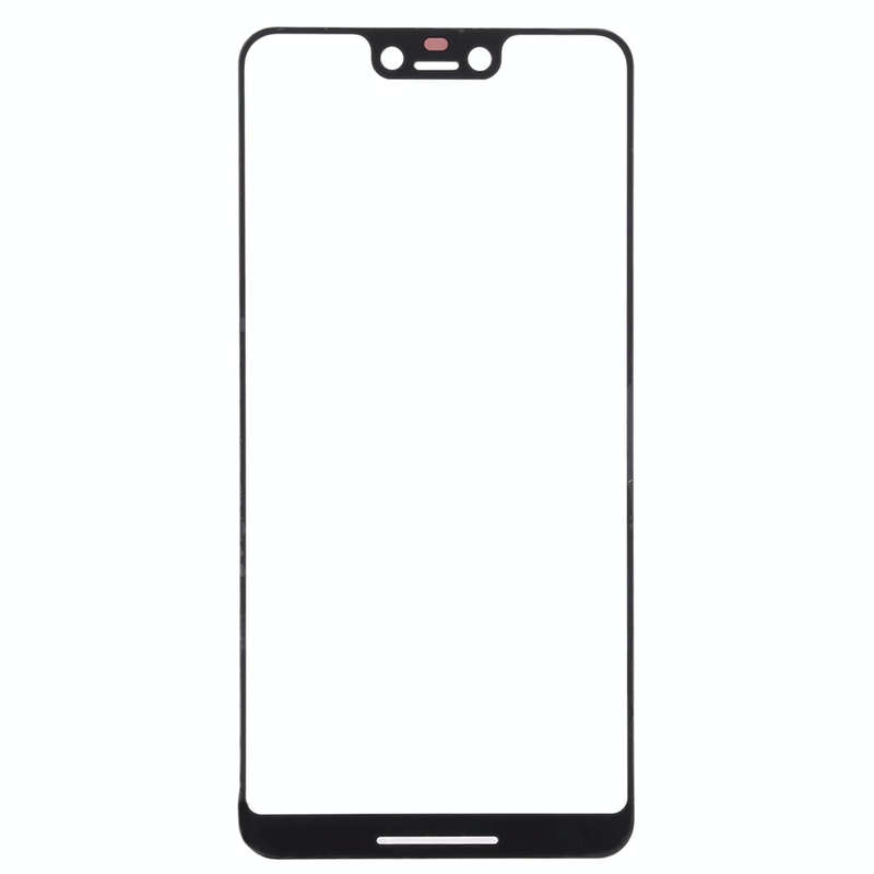 Front Screen Outer Glass Lens for Google Pixel 3 XL(Black)