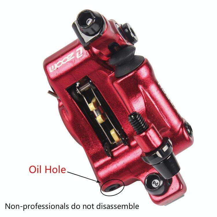 ZOOM HB100 Mountain Bike Hydraulic Brake Caliper Folding Bike Cable Pull Hydraulic Disc Brake Cal...