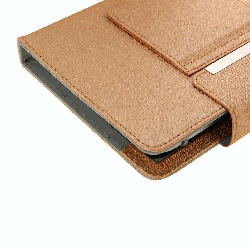 Universal Leather Tablet Case with Separable Bluetooth Keyboard and Holder for 7 inch Tablet PC(B...