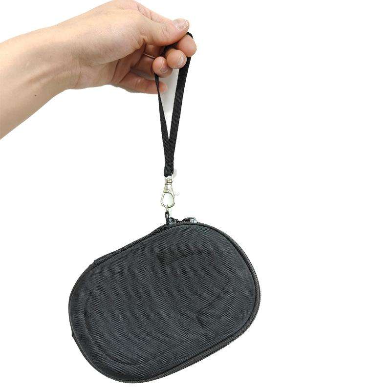 For JBL Clip4 Bluetooth Speaker EVA Shockpproof Storage Box Case(Black Orange)