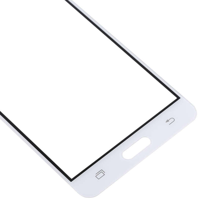 For Samsung Galaxy J3 Pro / J3110 10pcs Front Screen Outer Glass Lens (White)