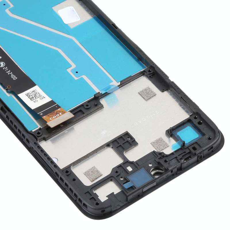 LCD Screen and Digitizer Full Assembly with Frame For TCL 30E / 30 SE