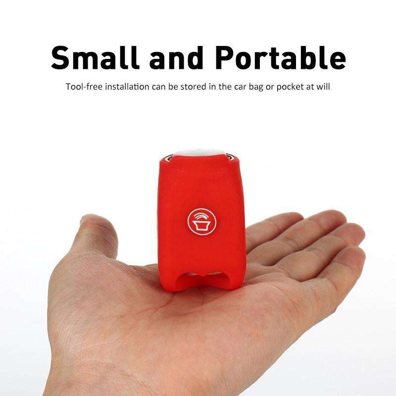 120 dB Bicycle Bell Mountain Bike Electric Horn(Red)