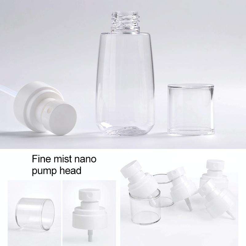10 PCS Portable Refillable Plastic Fine Mist Perfume Spray Bottle Transparent Empty Spray Sprayer...
