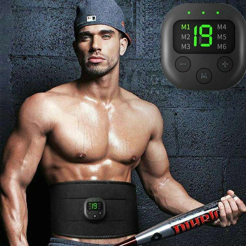 Intelligent EMS Fitness Belt Lazy Fat Dumping Belt Indoor Massage Training Abdominal Fitness Mach...