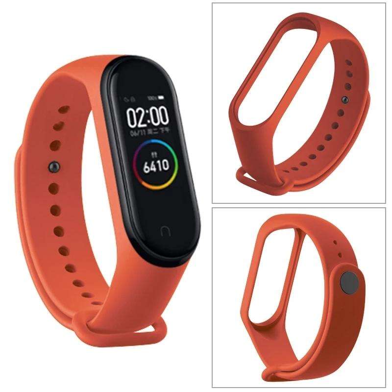 For Xiaomi Mi Band 6 (CA8856) Solid Color Silicone Watch Band(Midnight Blue)