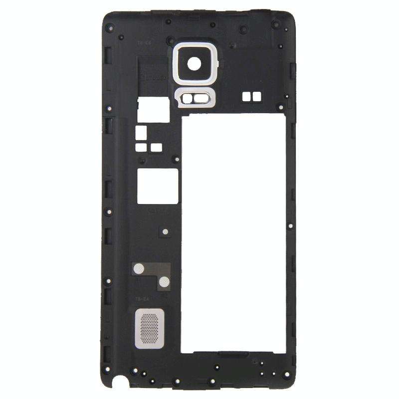 For Galaxy Note Edge / N915 Middle Frame Bezel / Rear Housing  (White)