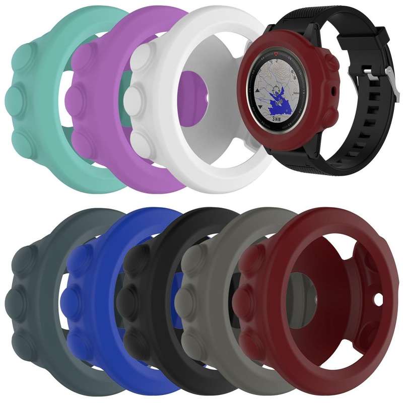 Smart Watch Silicone Protective Case, Host not Included for Garmin Fenix 5X(Mint Green)
