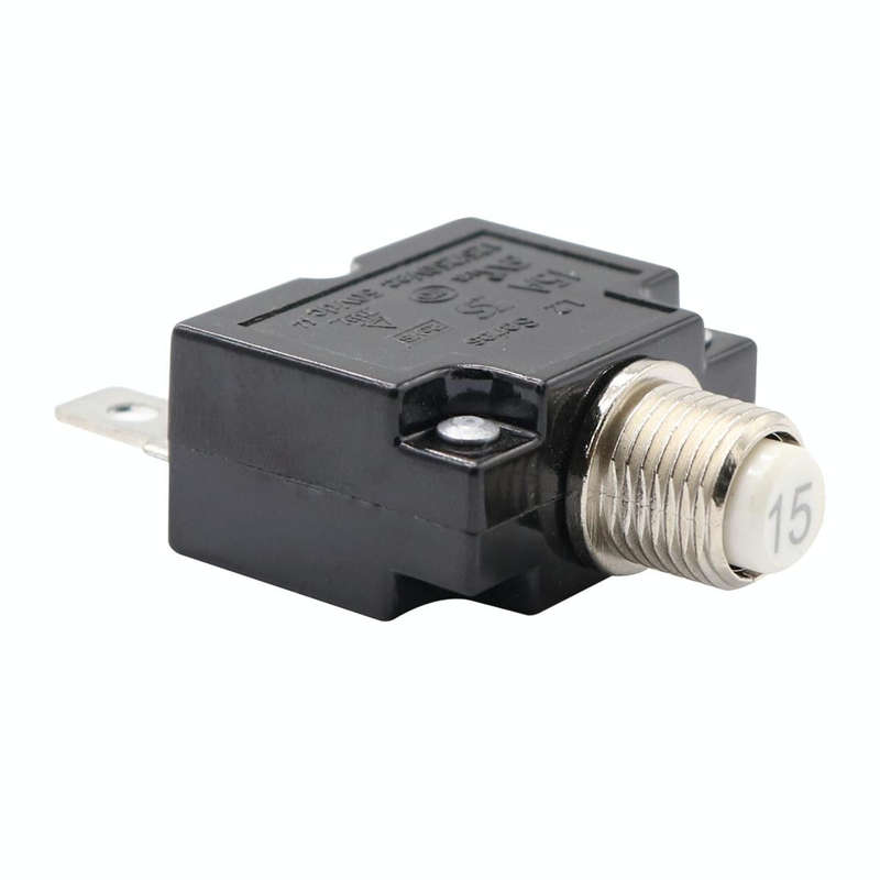 L2 Series 50V Car Overload Protector Manual Reset DC Circuit Breaker with Waterproof Cover, Curre...