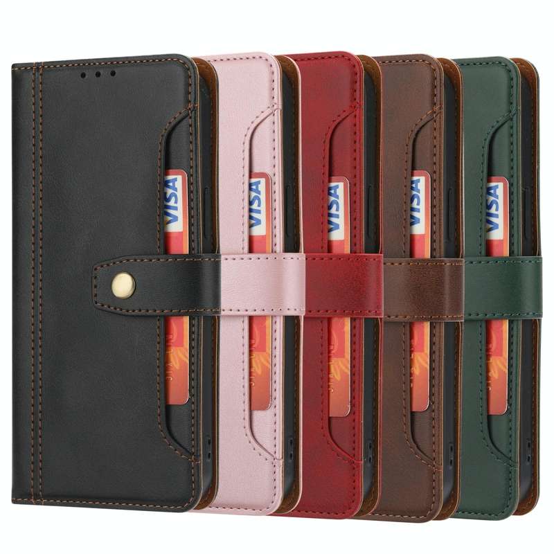 For Huawei P30 Lite Calf Texture Double Fold Clasp Horizontal Flip Leather Case with Photo Frame ...