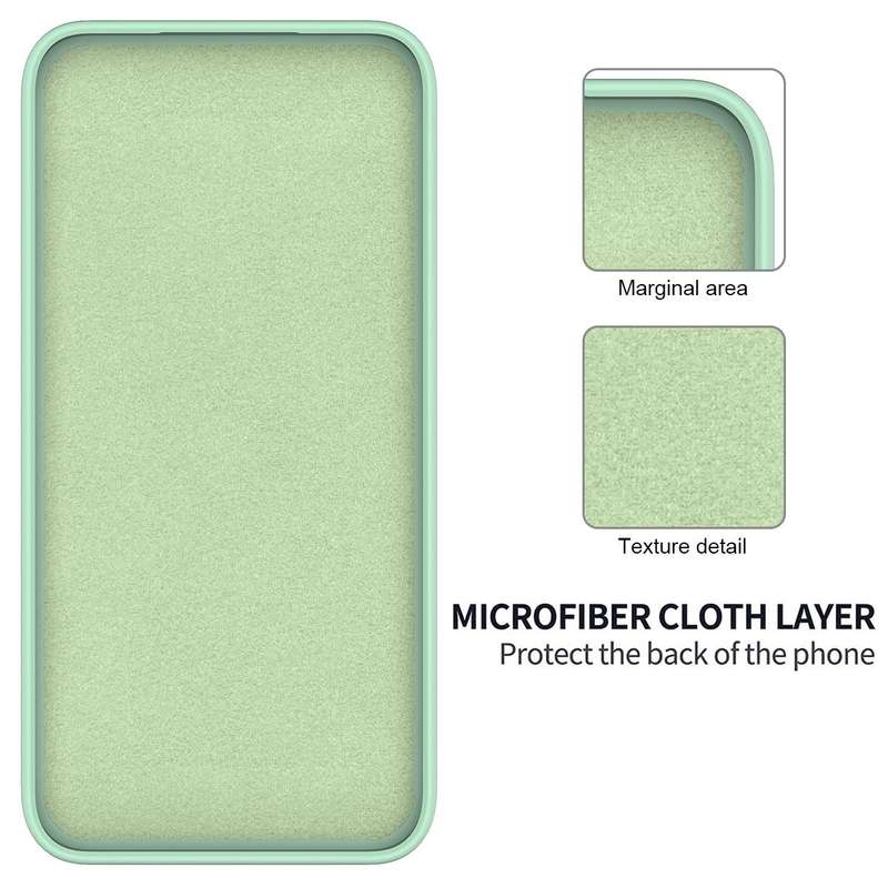 For Honor X9b Solid Color Liquid Silicone Dropproof Full Coverage Protective Case(Green)