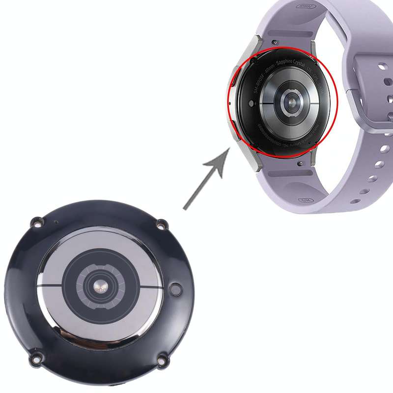 Original Back Cover Full Assembly For Samsung Galaxy Watch5 40mm SM-R900 (Black)