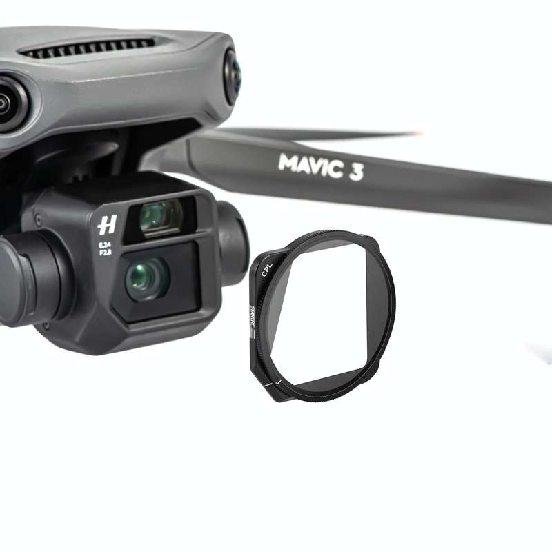 For DJI Mavic 3 STARTRC 1110300 CPL Lens Filter(Black)